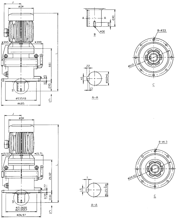 600ϵД[݆pٙCpʽγߴ(TDVM623/16TDVM623/18TVM624/16TVM624/18TVM625/17TVM625/19TDVM626/19TDVM627/19